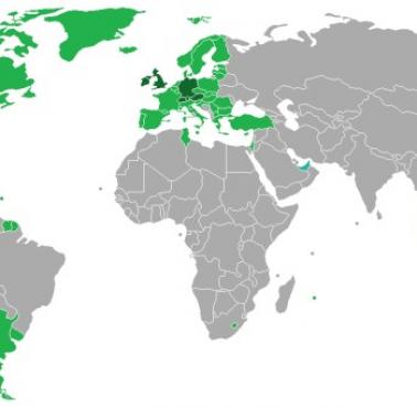 Kraje, którym zezwala się na wjazd bezwizowy do Japonii, 2019