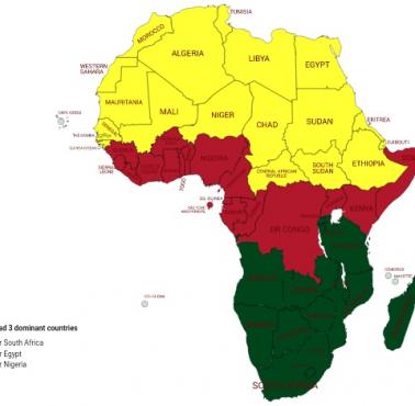 Trzy kraje afrykańskie o największym potencjale imperialnym na kontynencie