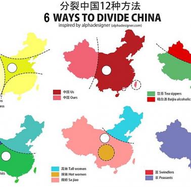 6 sposobów na podzielenie Chin