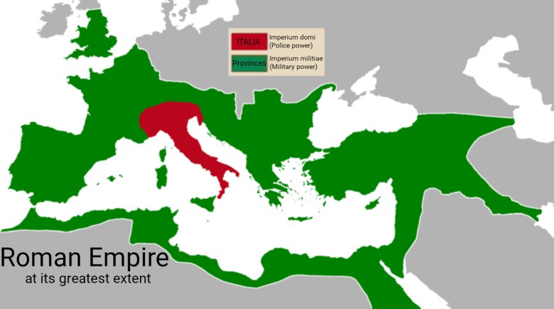 Maksymalny zasięg Imperium Rzymskiego