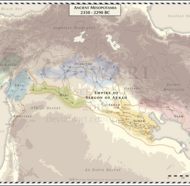 Starożytna Mezopotamia 2350-2290 p.n.e.