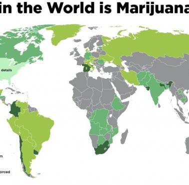 Legalność marihuany na świecie, 2018