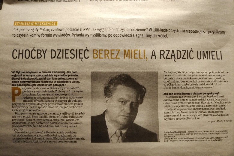 Lepiej tego ująć nie można, S.Mackiewicz