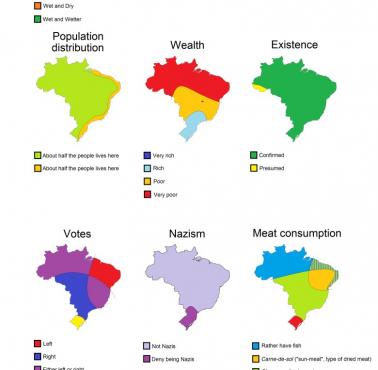 12 sposobów na podział Brazylii