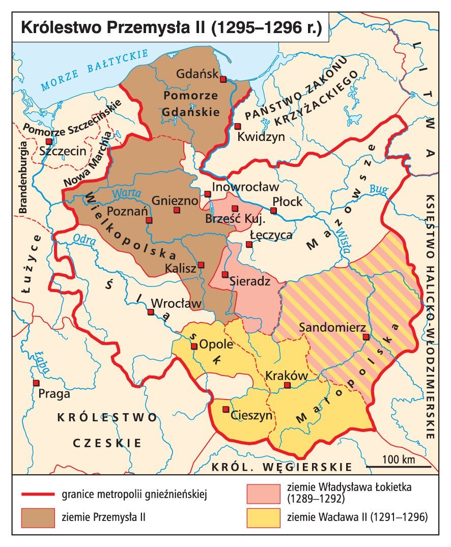Królestwo Przemysła II, 1295-1296
