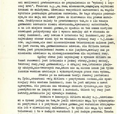 Analiza "Mein Kampf" autorstwa Mariana Chodackiego z roku 1941