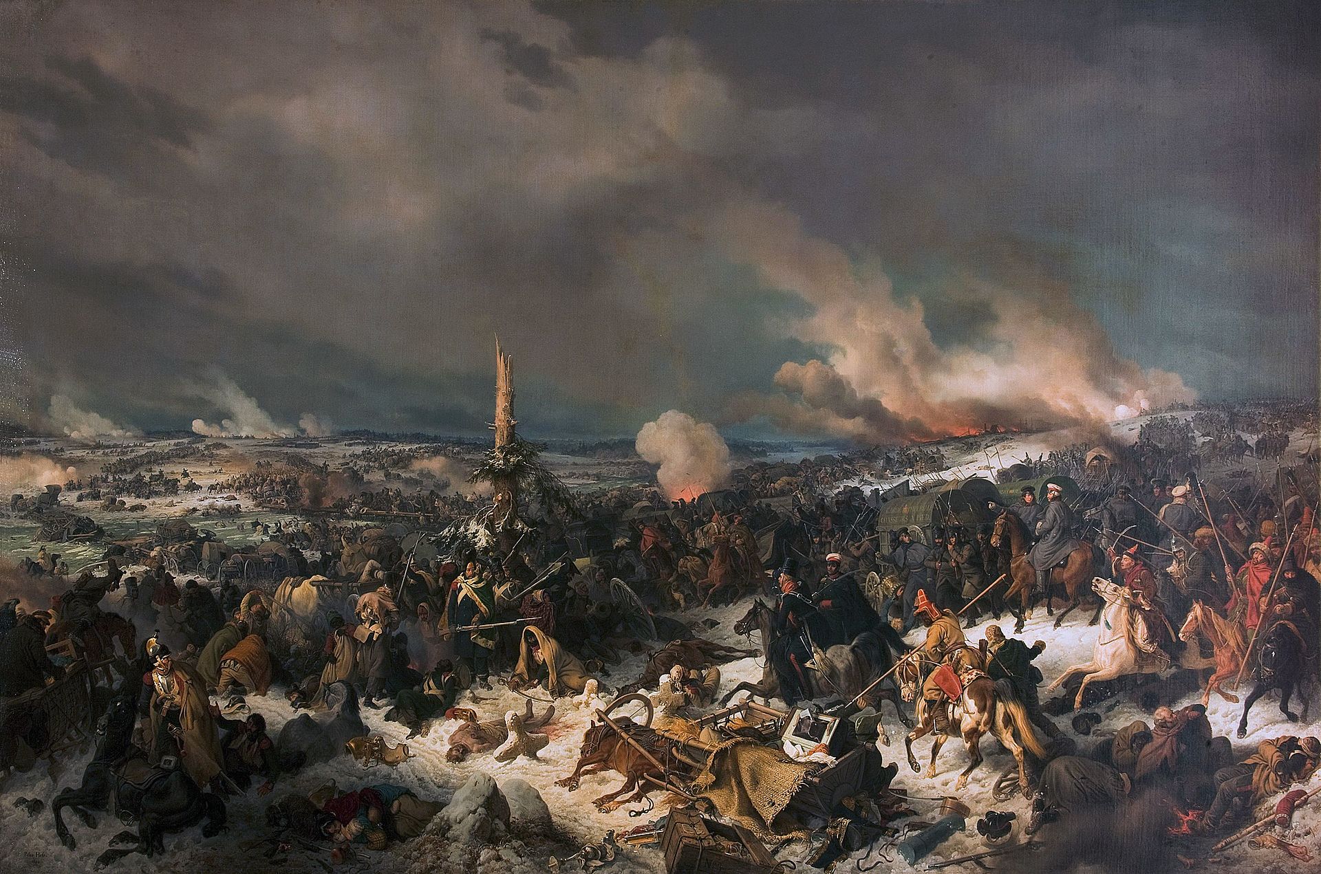 26/11/1812 początek bitwy nad Berezyną. Francuzi zawsze, gdy im ciężko szło, nas posyłali. Kiedy przyszło nacierać ...