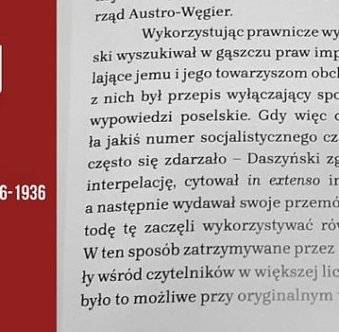 Pomysł I.Daszyńskiego na ominięcie austro-węgierskiej cenzury