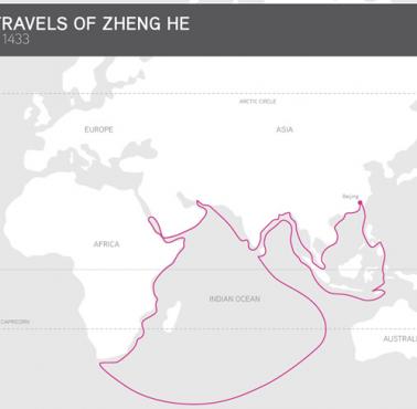 Wyprawy (1405-1433) chińskiego admirała Zheng He