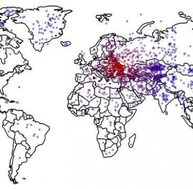Gdzie według statystycznego Amerykanina znajduje się Ukraina