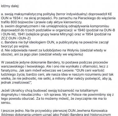 Marek Wojnar o S.Banderze