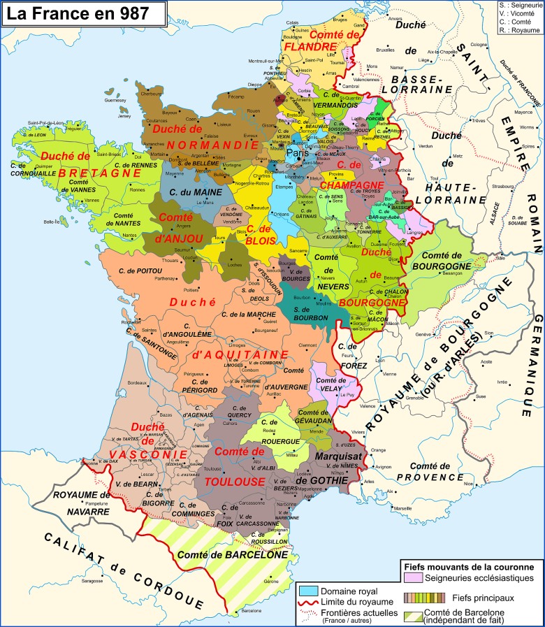 Francja w 987 roku