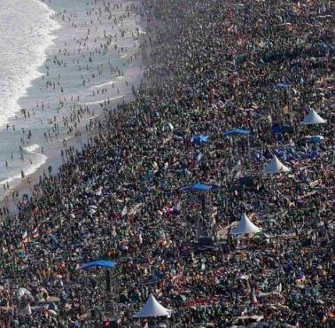 Słynna plaża Ipanema, Rio de Janiero