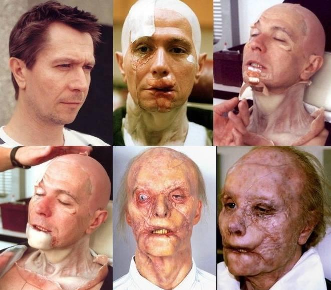 Gary Oldman w trakcie przygotowywania do roli Masona Vergera w filmie Hannibal