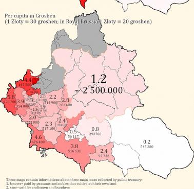 Finanse Rzeczypospolitej Obojga Narodów w 1578 roku z podziałem na województwa