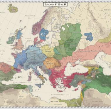 Europa w 1120 roku