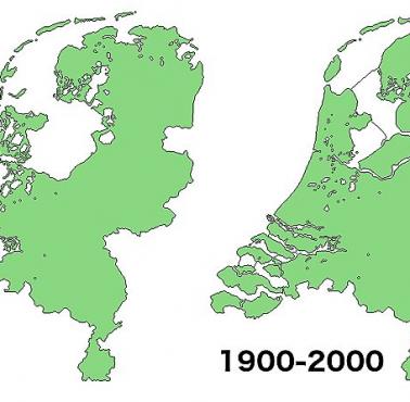 Holandia w 1300 roku i dzisiaj
