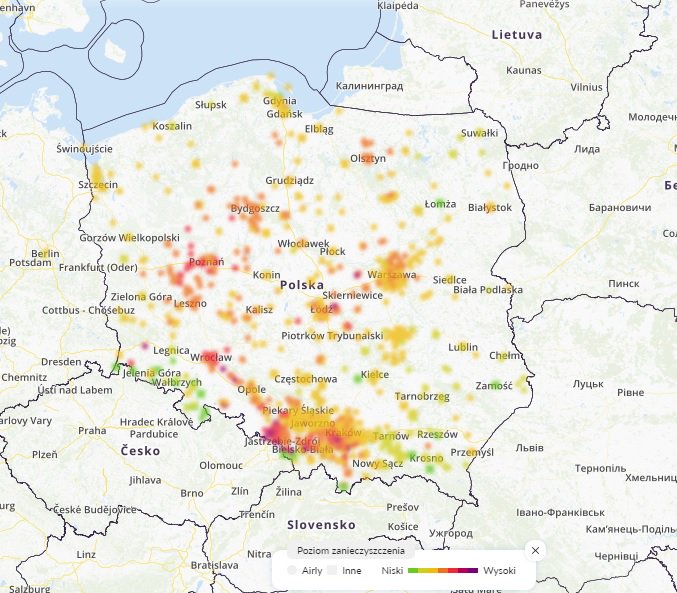 Jakość powietrza, 12.2018