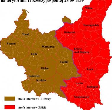 IV rozbiór Polski i rozpoczęcie II wojny światowej przez Niemcy i ZSRR