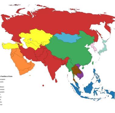 Azjatyckie rodziny języków