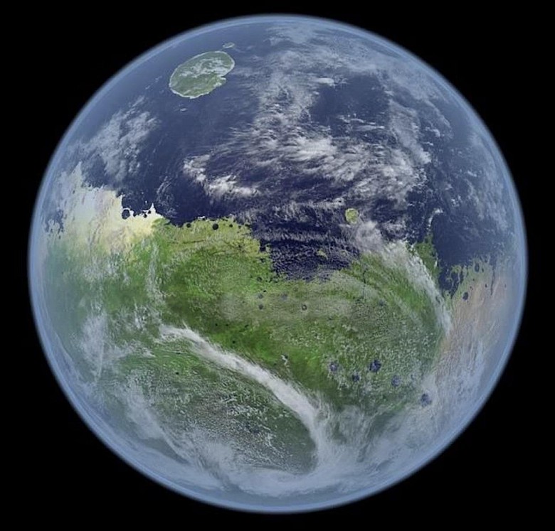 Jakby wyglądał Mars, gdyby miał atmosferę, wodę i pole magnetyczne