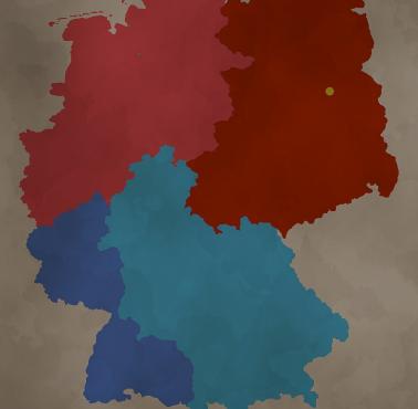 Strefy okupacyjne Niemiec po II wojnie