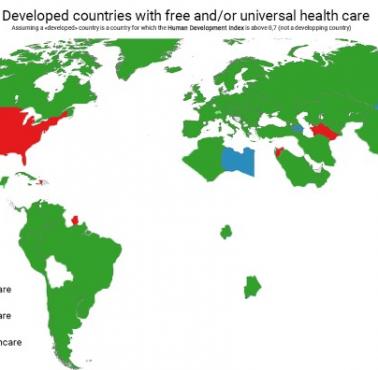 Służba zdrowia (darmowa/płatna) w różnych krajach świata