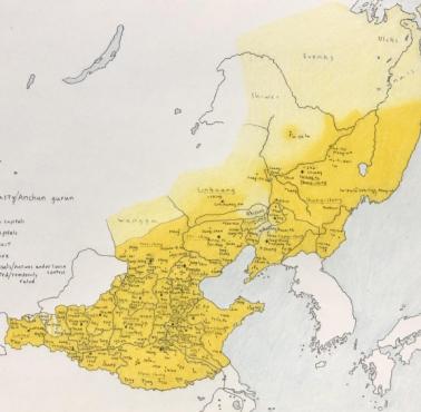 Mapa dynastii Jin 1142-1213
