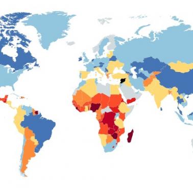 Ludność poniżej granicy ubóstwa na świecie