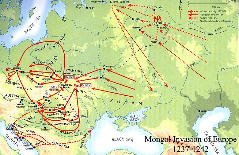 Inwazja mongolska w Europie 1237-1242