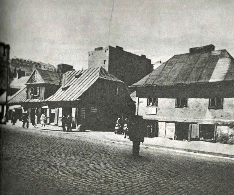 W-wa, prawdopodobnie ulica Tamka, 1939