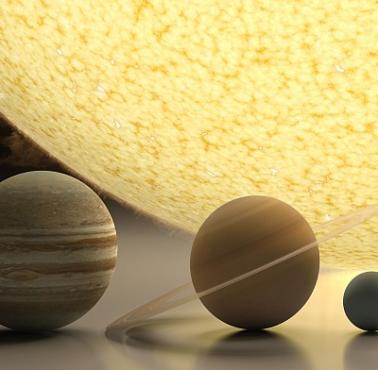 Słońce i planety Układu Słonecznego