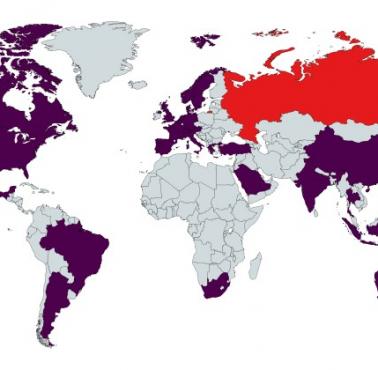 Kraje o gospodarce większej od Rosji w 1992 roku
