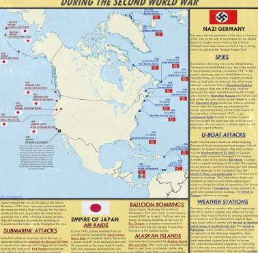 Operacje państw Osi w Ameryce Północnej podczas II wojny światowej (z wyłączeniem ataków okrętów podwodnych)