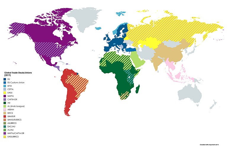 Globalne strefy/unie handlowe