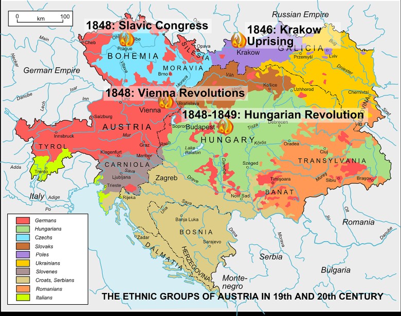 Różnorodność etniczna w Austrii i Węgrzech w XIX i XX wieku