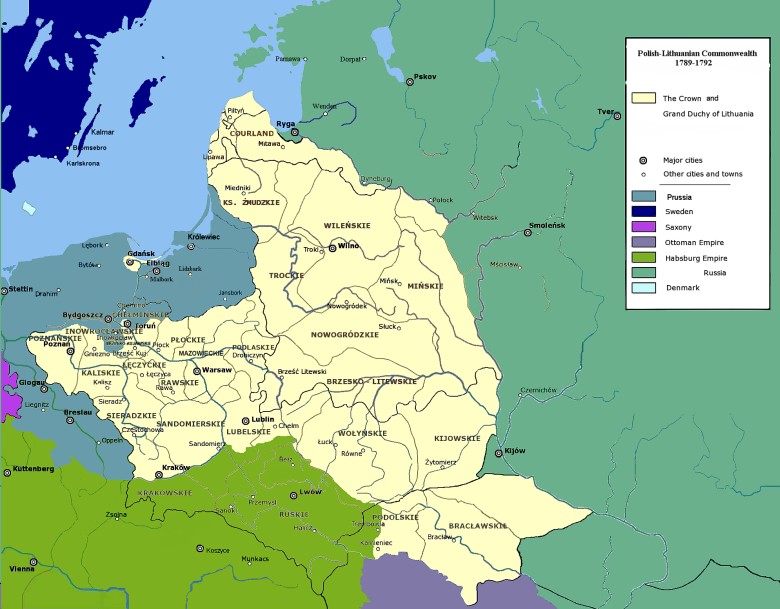 Rzeczpospolita Obojga Narodów w latach 1789-1792