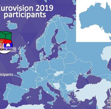 Uczestnicy Konkursu Piosenki Eurowizji w 2019 roku