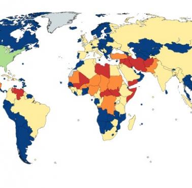 Sugestie dotyczące podróżowania dla obywateli USA wydawane przez Departament Stanu, 02.2019