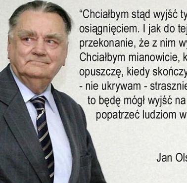 "Ja chciałbym stąd wyjść tylko z jednym osiągnięciem.Kiedy się to wreszcie skończy – będę mógł wyjść na ulice tego miasta ..."