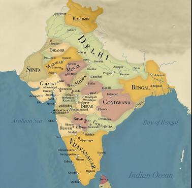 Indie w 1520 roku