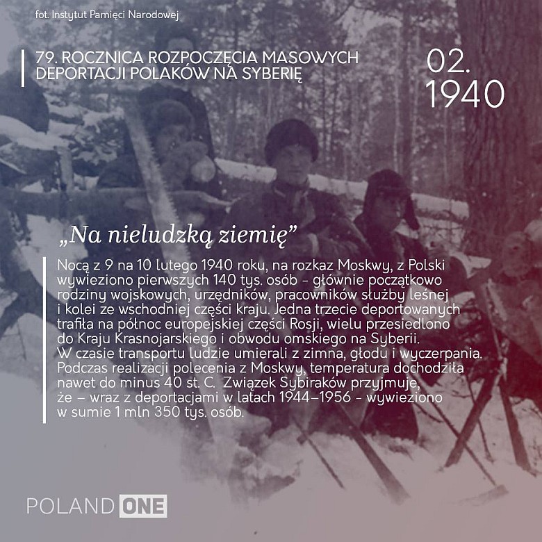 Po operacji polskiej NKWD (1937–1938) już pod koniec 1939 roku rozpoczęły się kolejne ludobójcze akcje Rosjan przeciwko Polakom