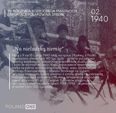 Po operacji polskiej NKWD (1937–1938) już pod koniec 1939 roku rozpoczęły się kolejne ludobójcze akcje Rosjan przeciwko Polakom