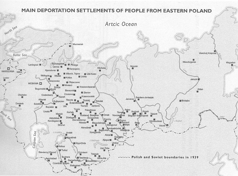 Rosyjskie deportacje Polaków w okresie współpracy nazistowsko-rosyjskiej 1939-41