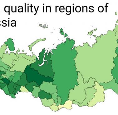 Jakość życia w regionach Rosji