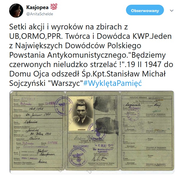 Setki akcji i wyroków na zbirach z UB,ORMO,PPR. Twórca i Dowódca KWP.Jeden z Największych Dowódców Polskiego ...