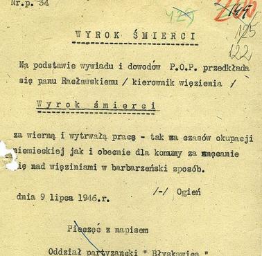 W latach 1945-48 na Podhalu działało ok.18 grup pozorowanych KBW/UB które zajmowały się mordami i rabunkami miejscowej ...