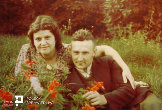 Śp.Barbara i Stanisław Stankiewiczowie-podczas okupacji niemieckiej pomagali ponad 200 Żydom. W sierpniu 1947 UB ...