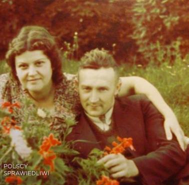 Śp.Barbara i Stanisław Stankiewiczowie-podczas okupacji niemieckiej pomagali ponad 200 Żydom. W sierpniu 1947 UB ...