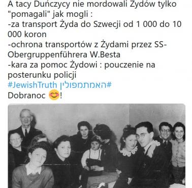 A tacy Duńczycy nie mordowali Żydów tylko "pomagali" jak mogli : -za transport Żyda do Szwecji od 1 000 do 10 000 koron ...